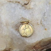 Medalla Recuerdo De La Comunión Oro Amarillo