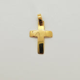 Cruz Oro Amarillo 18K