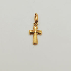 Cruz Latina Oro Amarillo 18K