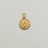 Medalla Virgen De Guadalupe Oro Amarillo