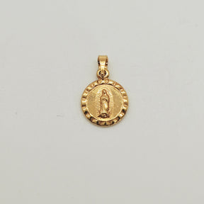 Medalla Virgen De Guadalupe Oro Amarillo