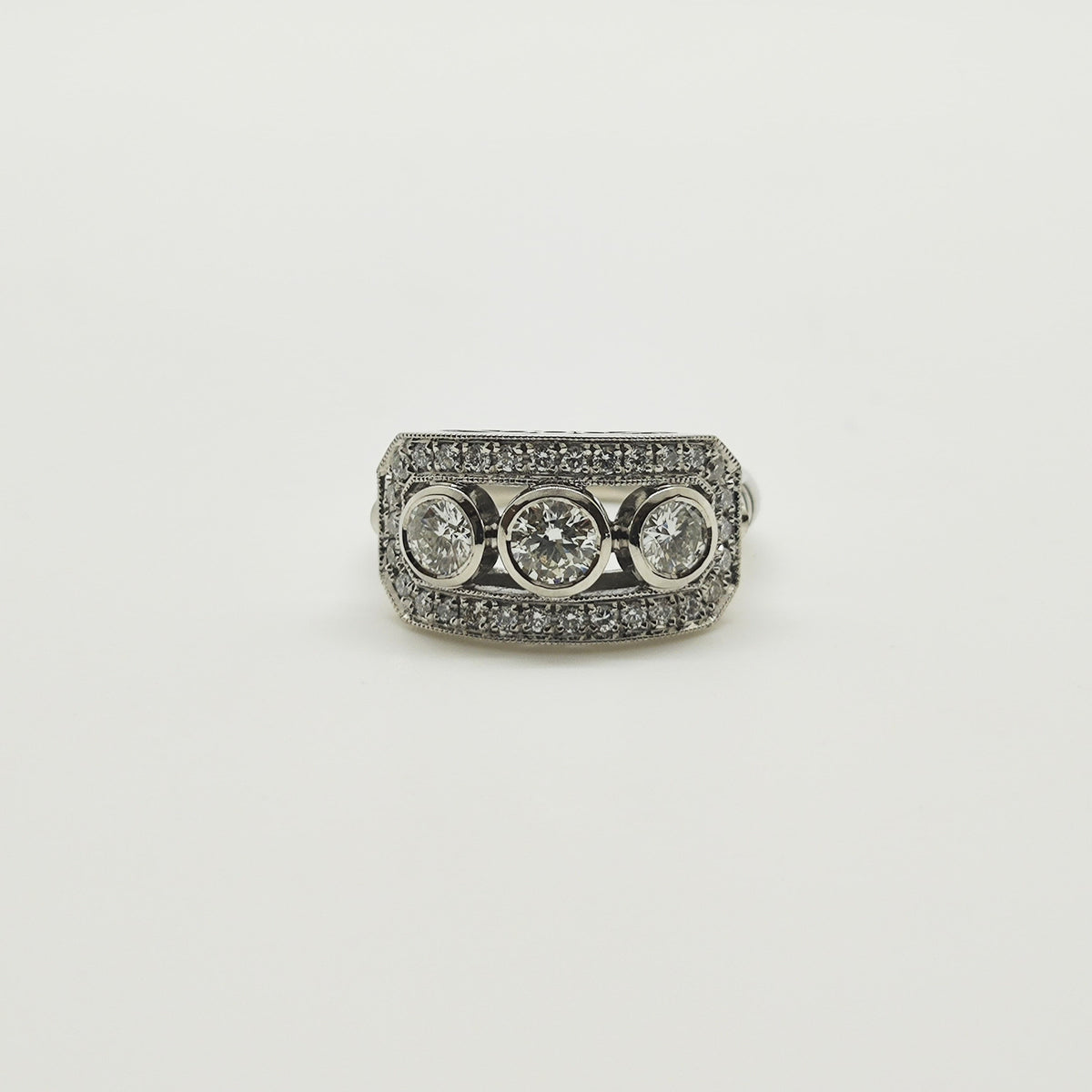 Anillo Placa Rectangular