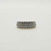 Anillo Panal De Abeja Oro Amarillo