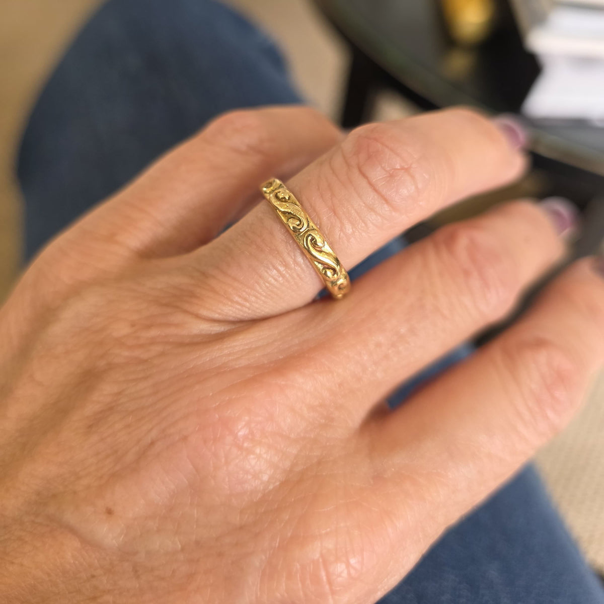 Anillo Oro Amarillo