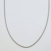 Collar Oro Blanco 50Cm