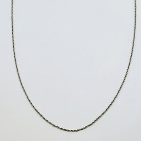 Collar Oro Blanco 50Cm