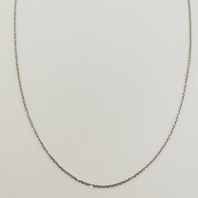 Collar Oro Blanco 45Cm