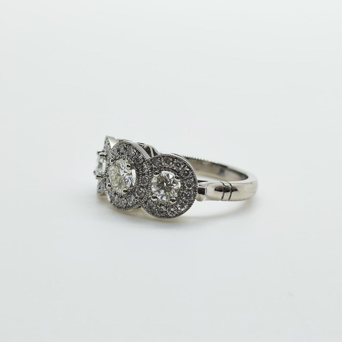 Anillo Placa Platino