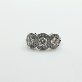 Anillo Placa Platino