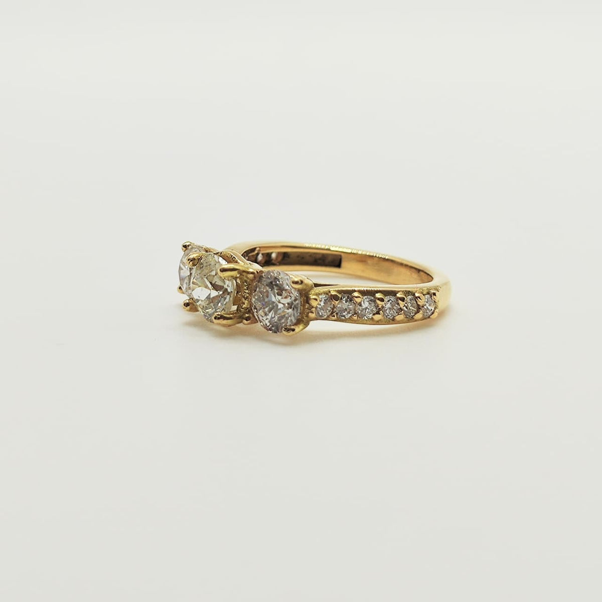 Maxi Tricillo Oro Amarillo 18K