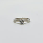 Solitario Corona Platino 50 Puntos