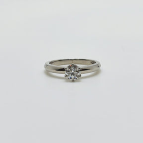 Solitario Corona Platino 50 Puntos