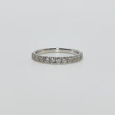 Cintillo Brillantes Oro Blanco 18K