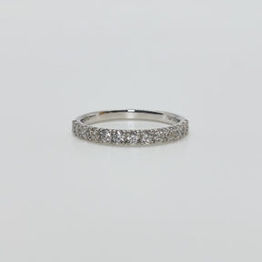 Cintillo Brillantes Oro Blanco 18K