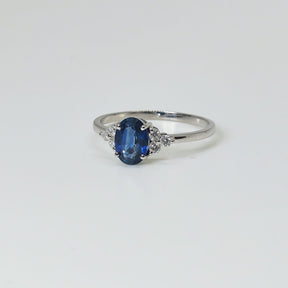 Anillo Zafiro Oval