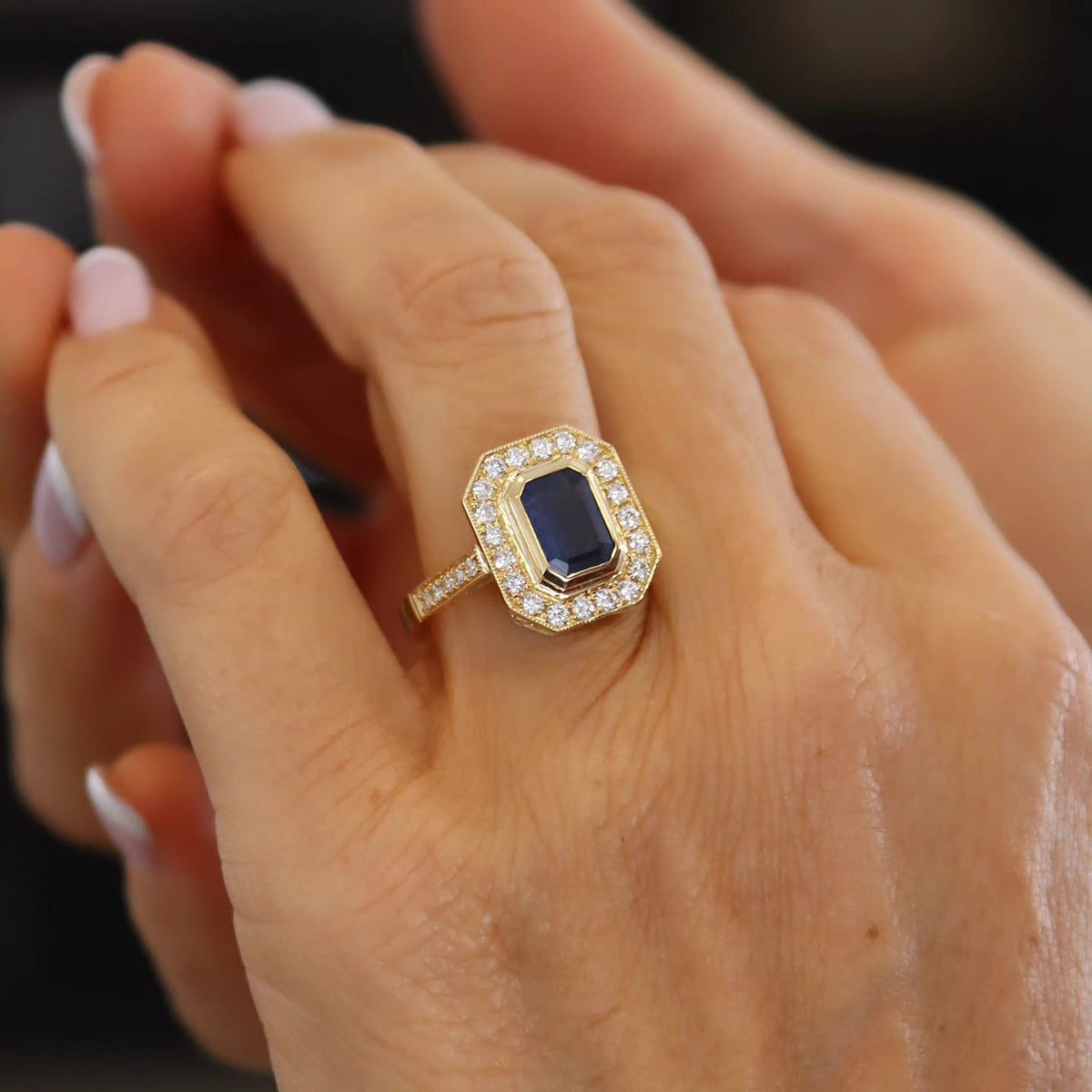 Maxi Anillo Zafiro