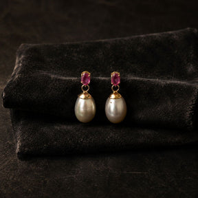 Perlas Barrocas Y Zafiros Rosados