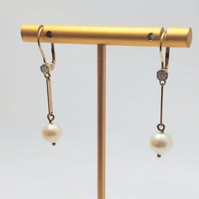 Perlas Acoya Con Brillante