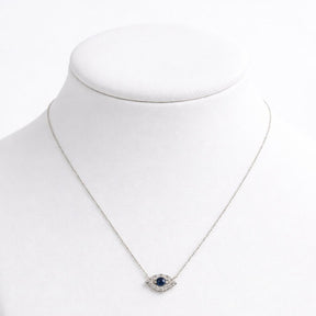 Collar Ojo Turco Zafiro