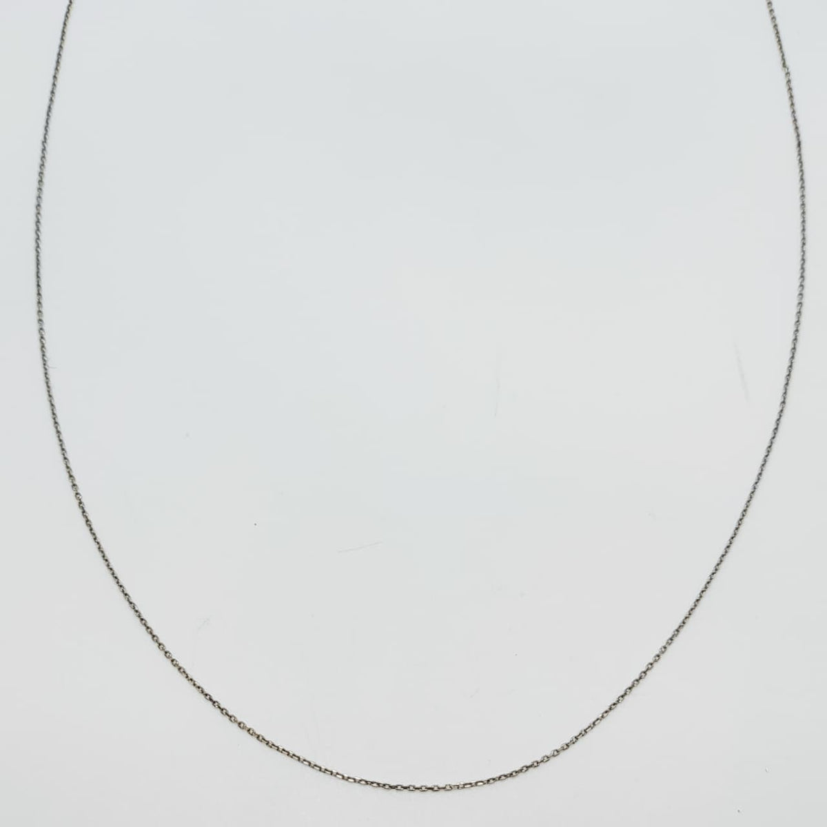 Cadena Oro Blanco 45cm