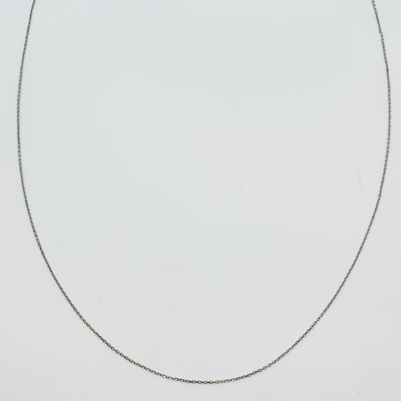 Cadena Oro Blanco 45cm