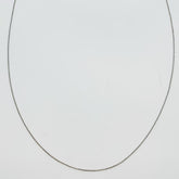 Cadena Oro Blanco 45cm