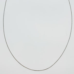 Cadena Oro Blanco 45cm