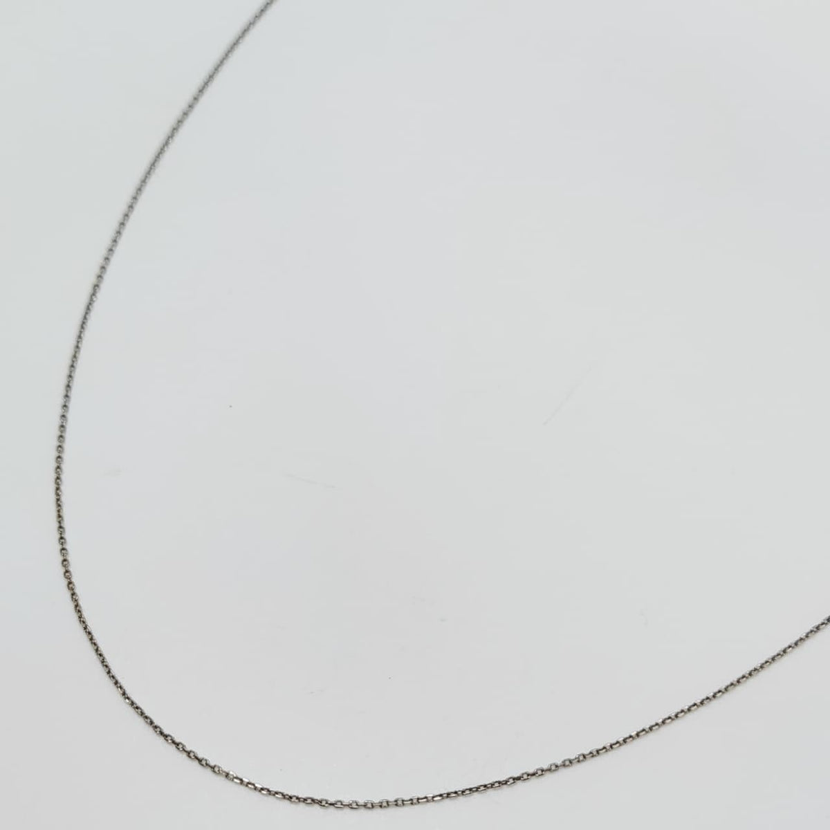 Cadena Oro Blanco 45cm