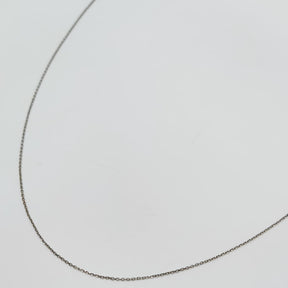 Cadena Oro Blanco 45cm