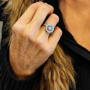 Anillo Placa Octagonal