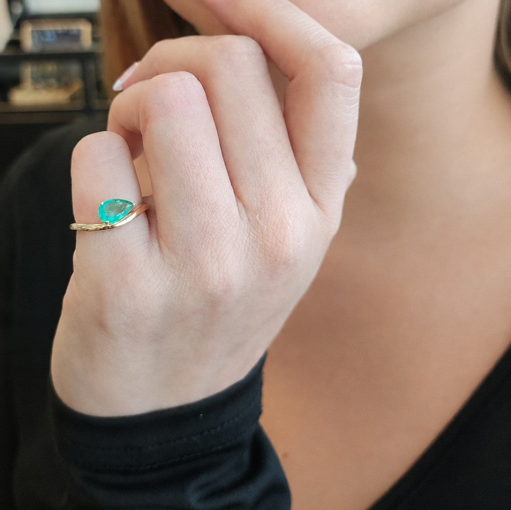 Pinky Ring Esmeralda