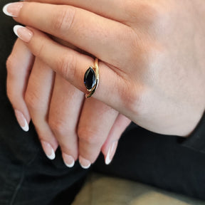 Pinky Ring Zafiro