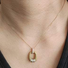Collar Oval Brillantes