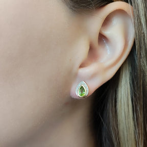 Aros Gota Peridoto