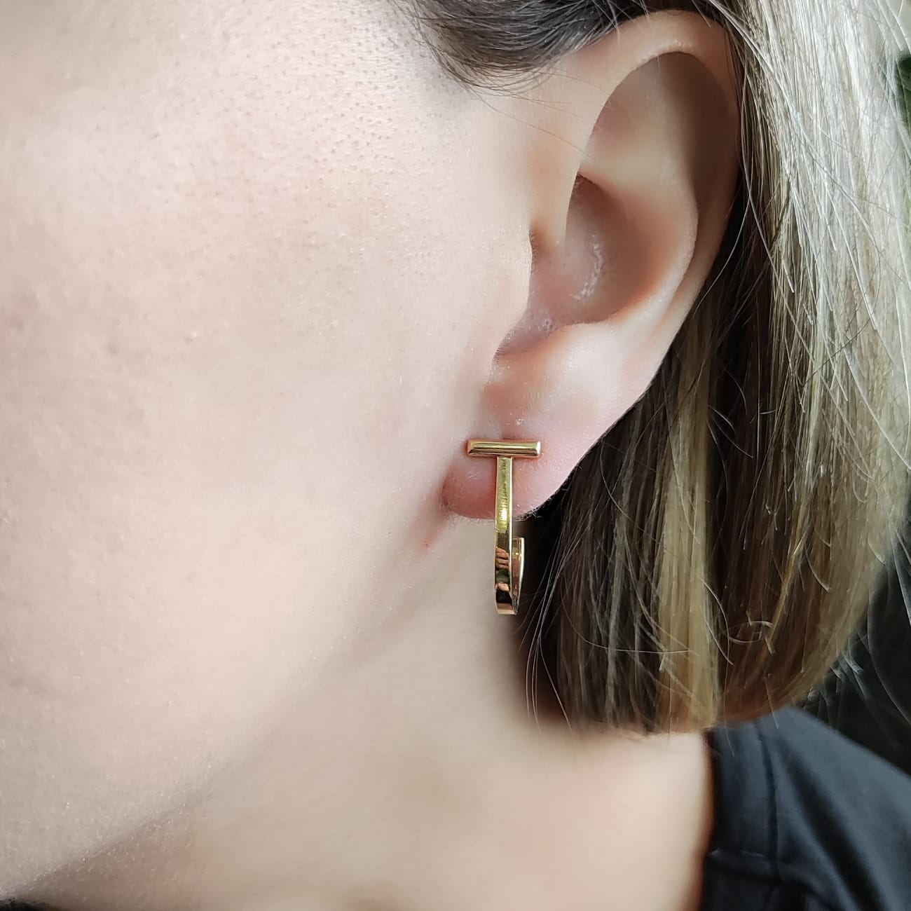 Aros T Oro Amarillo 18K