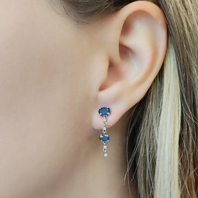 Aros Zafiro Oval