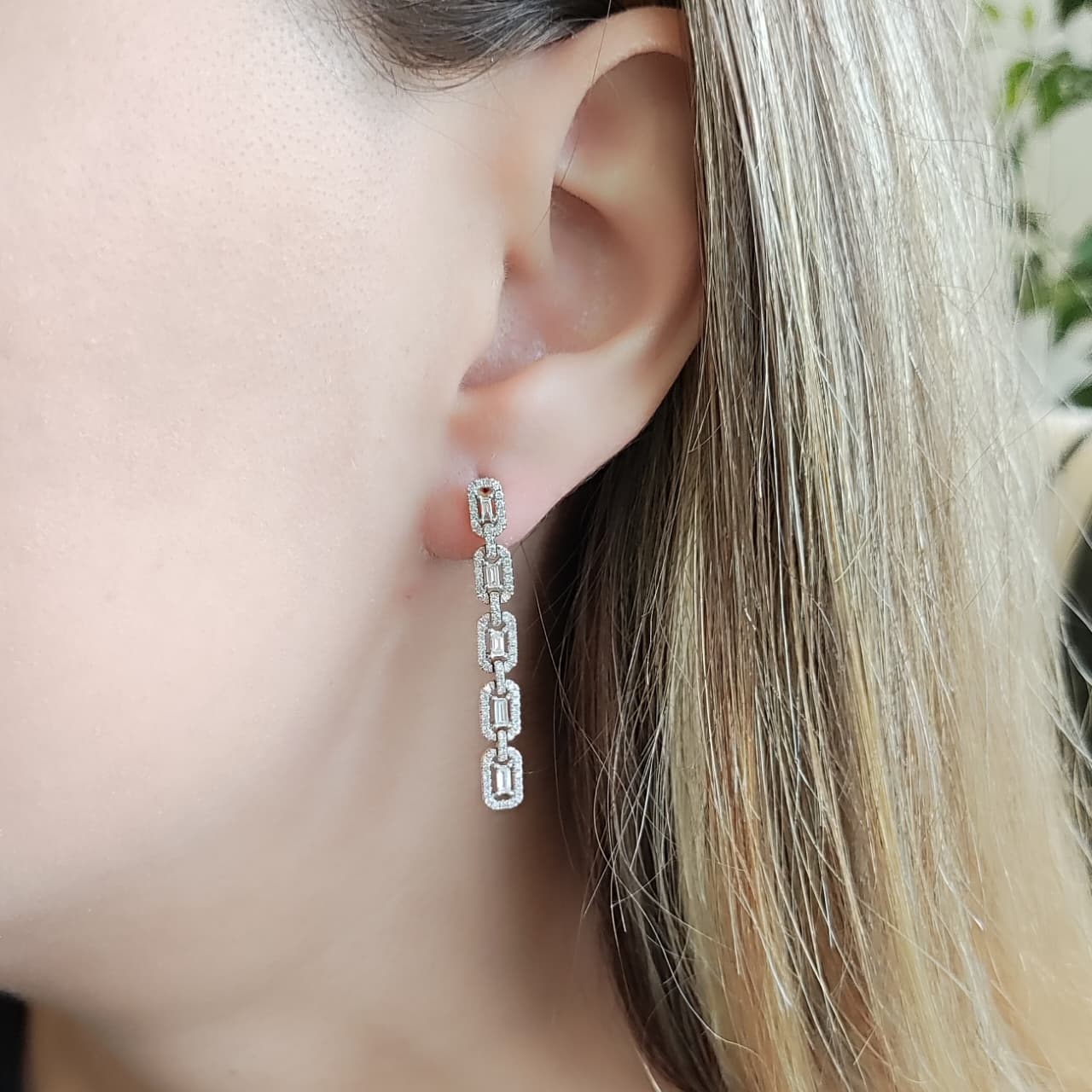 Aros Eslabones Baguette