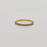 Cintillo Oro Amarillo 18K Brillantes