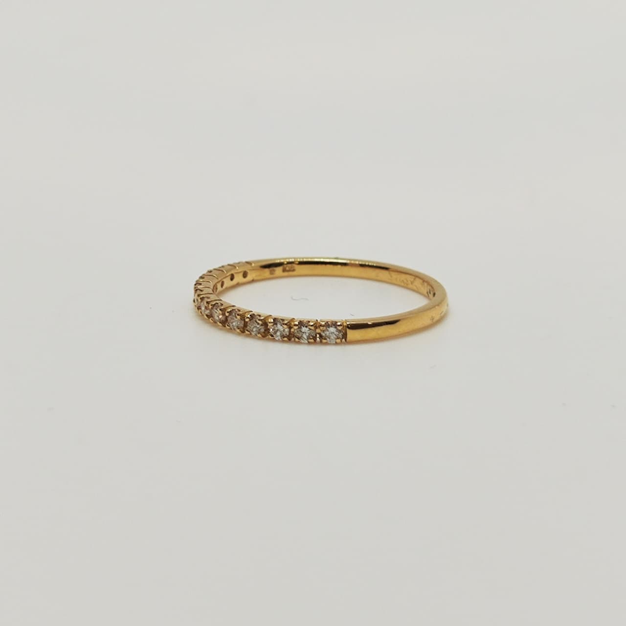 Cintillo Oro Amarillo 18K Brillantes