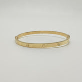 Esclava Tachas Oro Amarillo