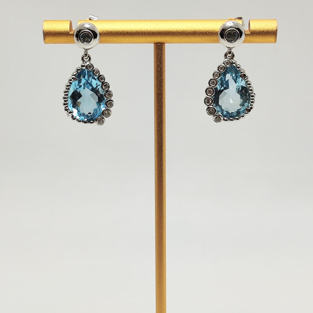 Aros Gota Topacio