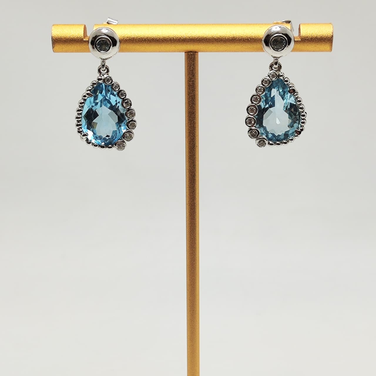 Aros Gota Topacio