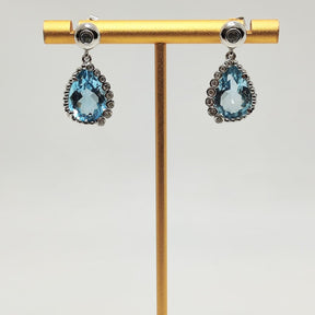 Aros Gota Topacio