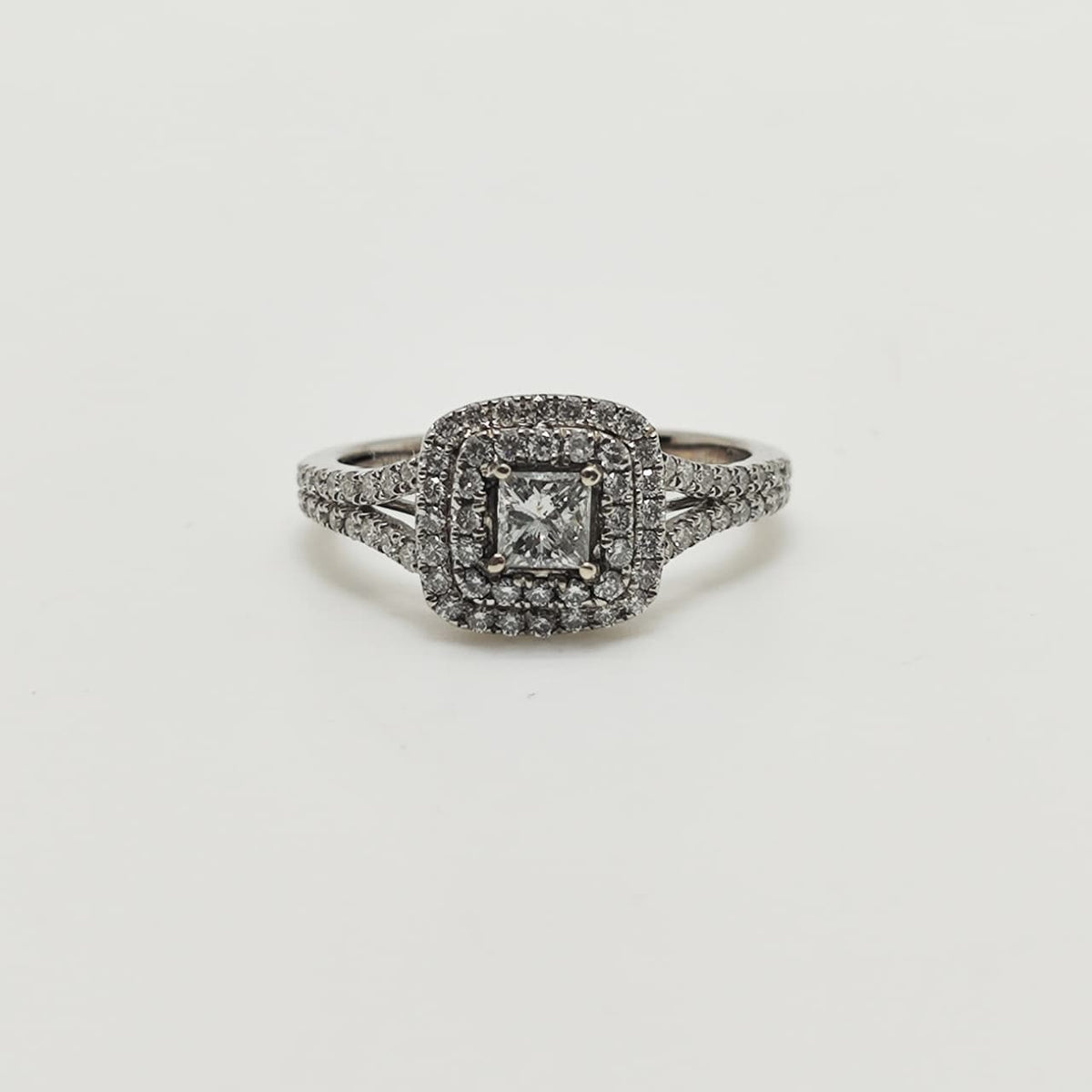 Anillo Princess Oro Blanco