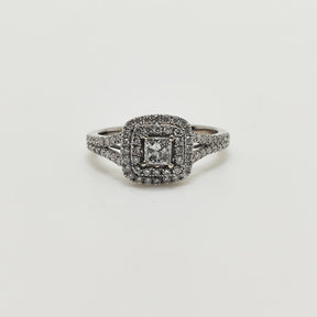 Anillo Princess Oro Blanco
