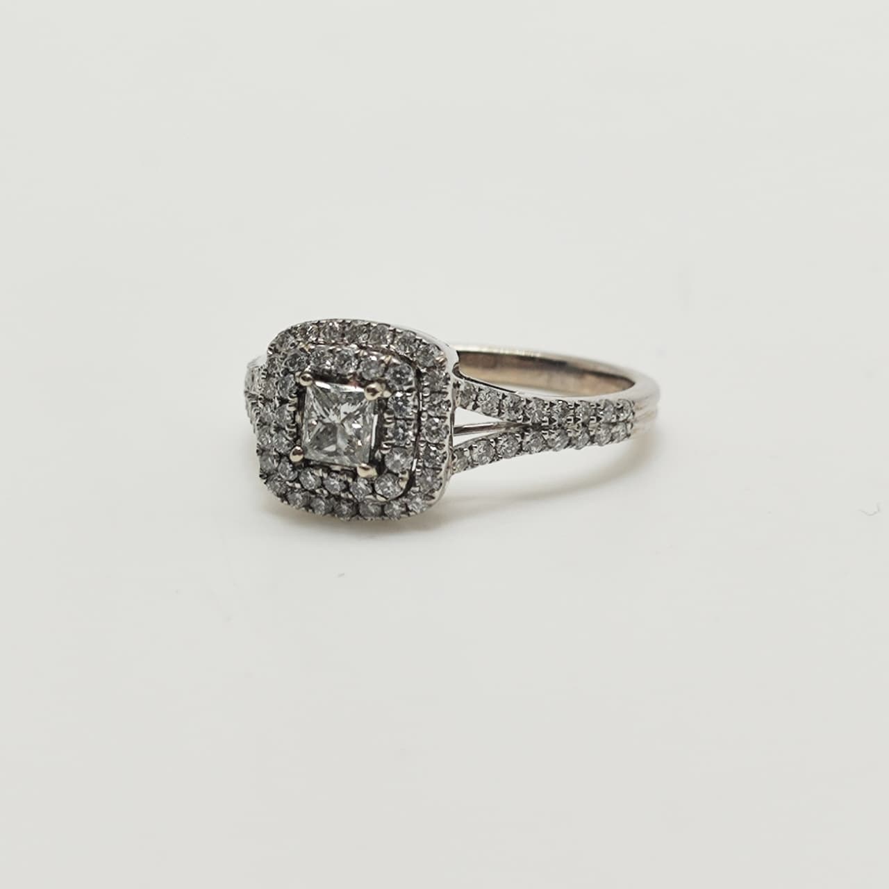 Anillo Princess Oro Blanco