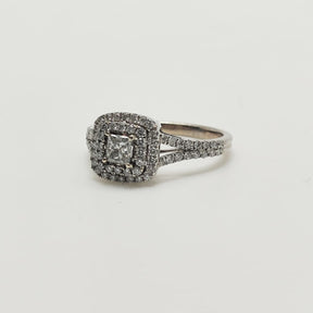 Anillo Princess Oro Blanco
