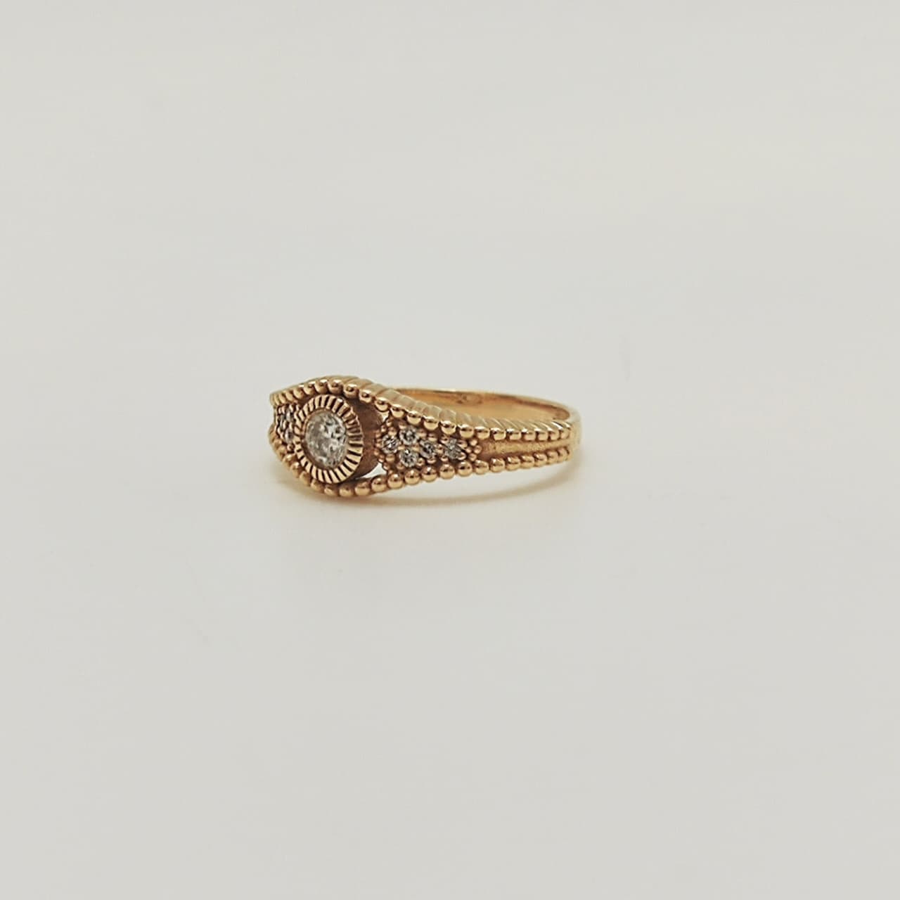 Anillo Ojo De Brillantes