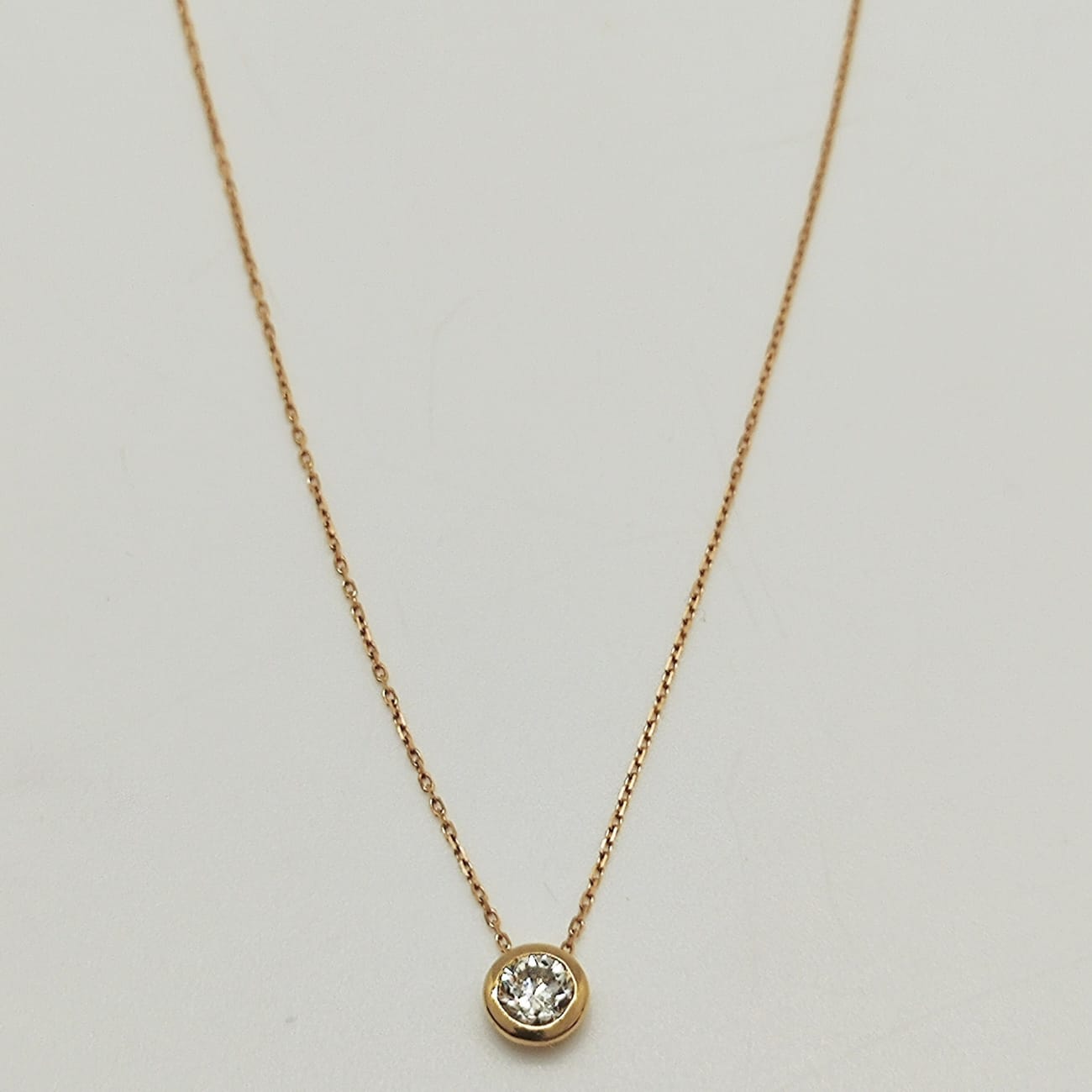 Punto de Luz Bisel 30 Puntos Oro Amarillo 18K