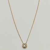 Punto de Luz Bisel 30 Puntos Oro Amarillo 18K